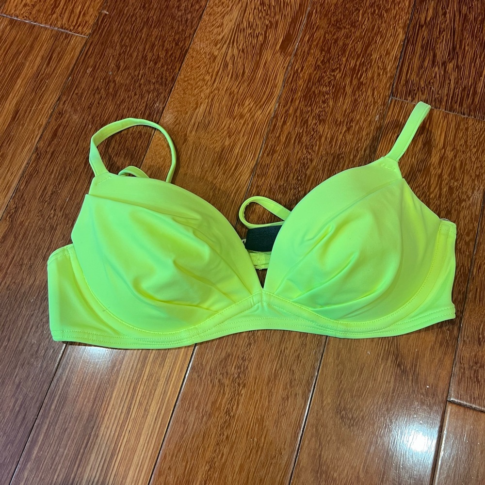 Vibrant Yellow Women's Swim Top